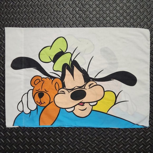 Disney Other - Vintage Goofy Double-sided Pillowcase 90s Nostalgia Disney